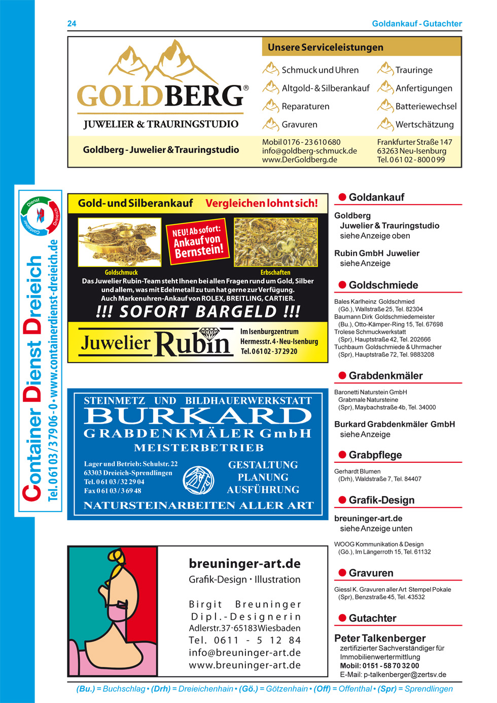 (c) dasbunte.net, Branchenadressbuch fuer Rhein-Main